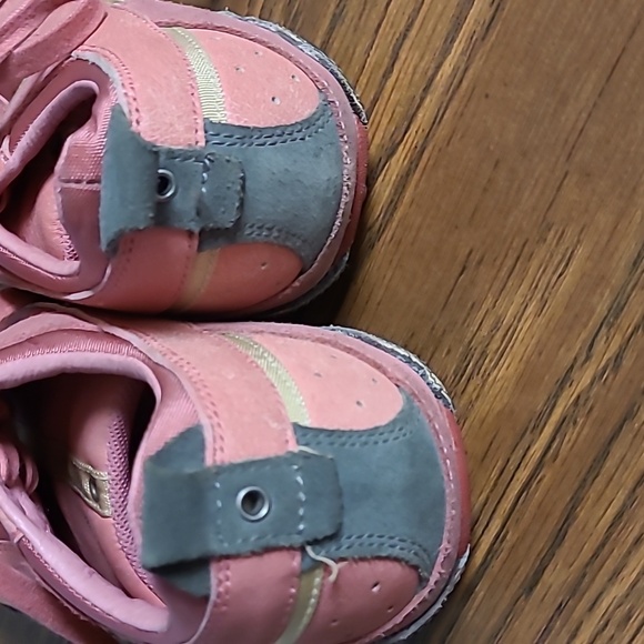 Vintage Y2K Diesel Women's Kimura Lace Up Leather Sneakers Pink Size 8 AWESOME! - Picture 3 of 8